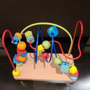 Kids Bead Maze approx 12 inches tall